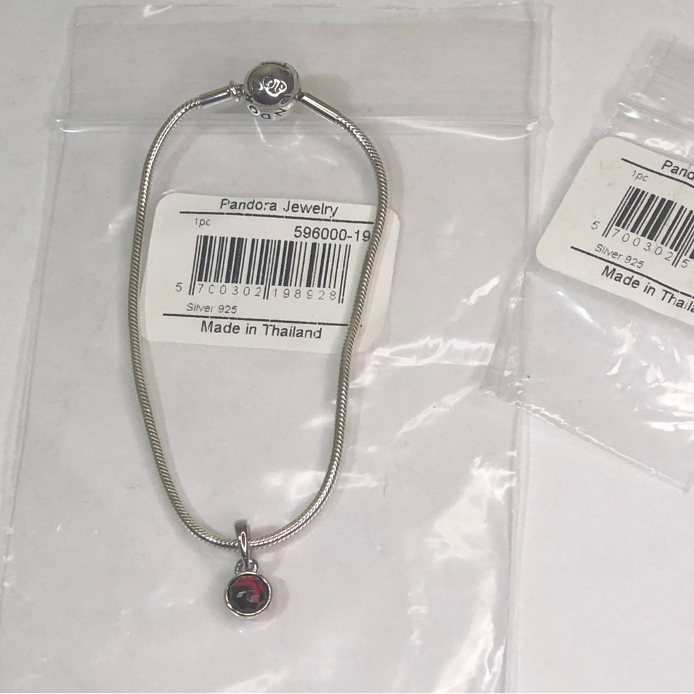 Pandora Essence Sterling Silver Bracelet with Charm